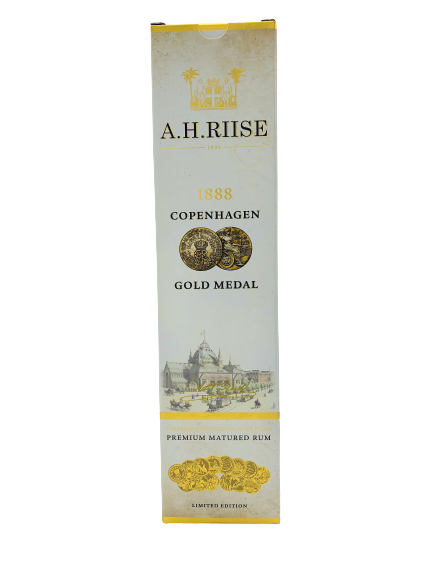 AH RIISE COPENHAGEN GOLD METAL